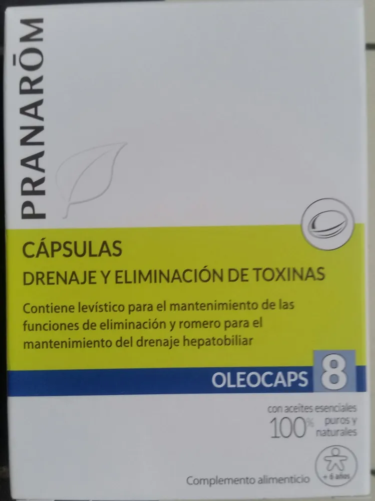 Oleocaps 8 Drainage Detox Caps