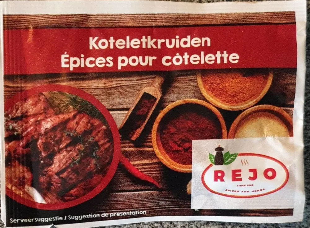 Épices pour côtelettes