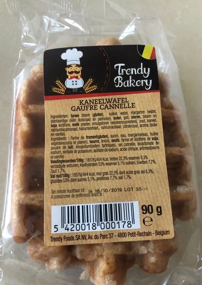 Gauffre cannelle 90g