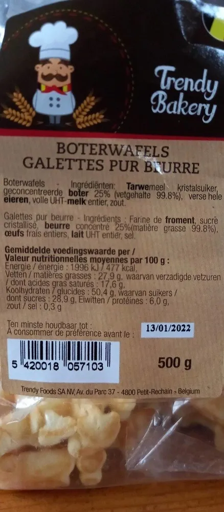 Galettes pur beurre