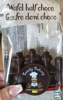 Gauffre demi-choco