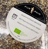 Petit pain multigrains vegan