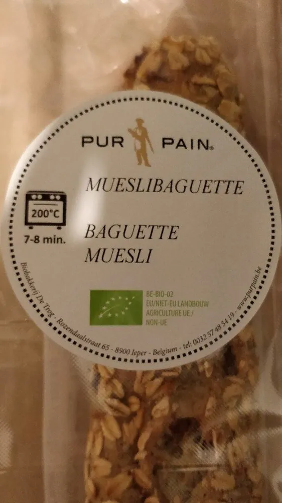 Baguette muesli