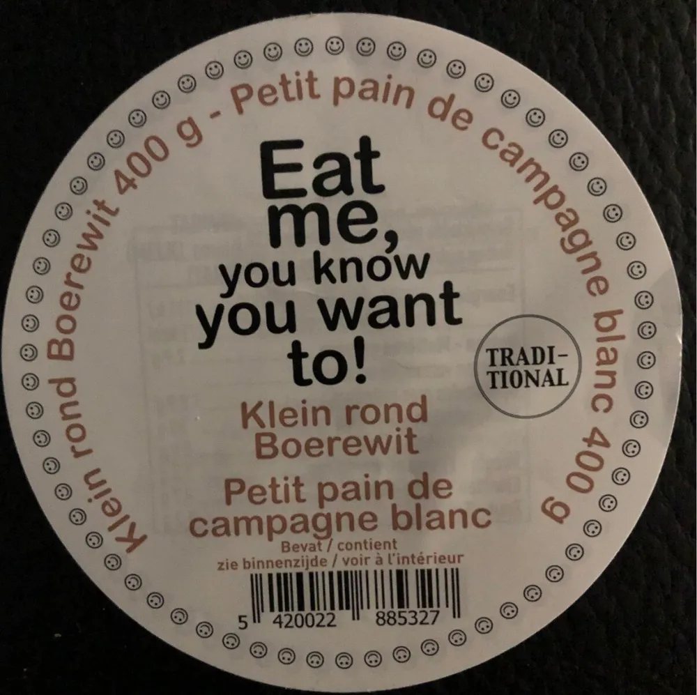 Petit pain de campagne blanc