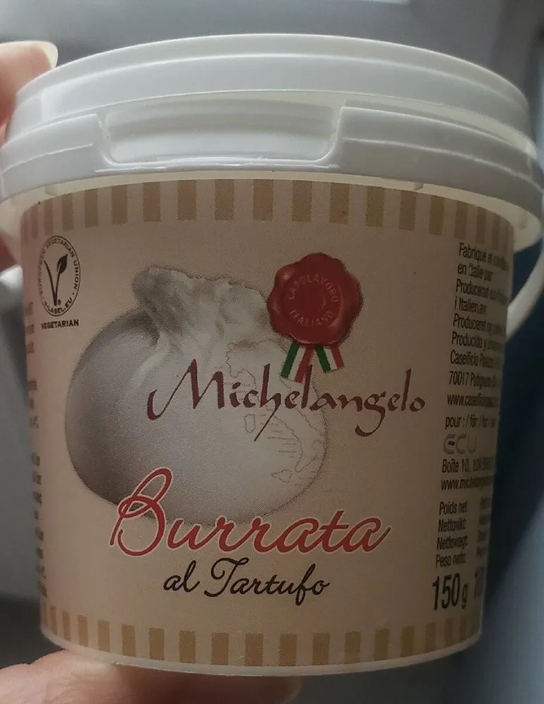 Burrata al tartufo