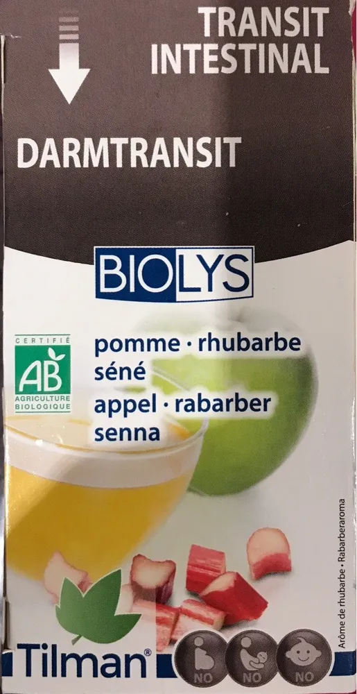 Biolys Thee Appel Rabarber 20Zk
