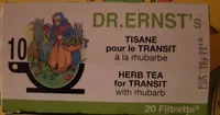 Tisane Minceur Ernsts N