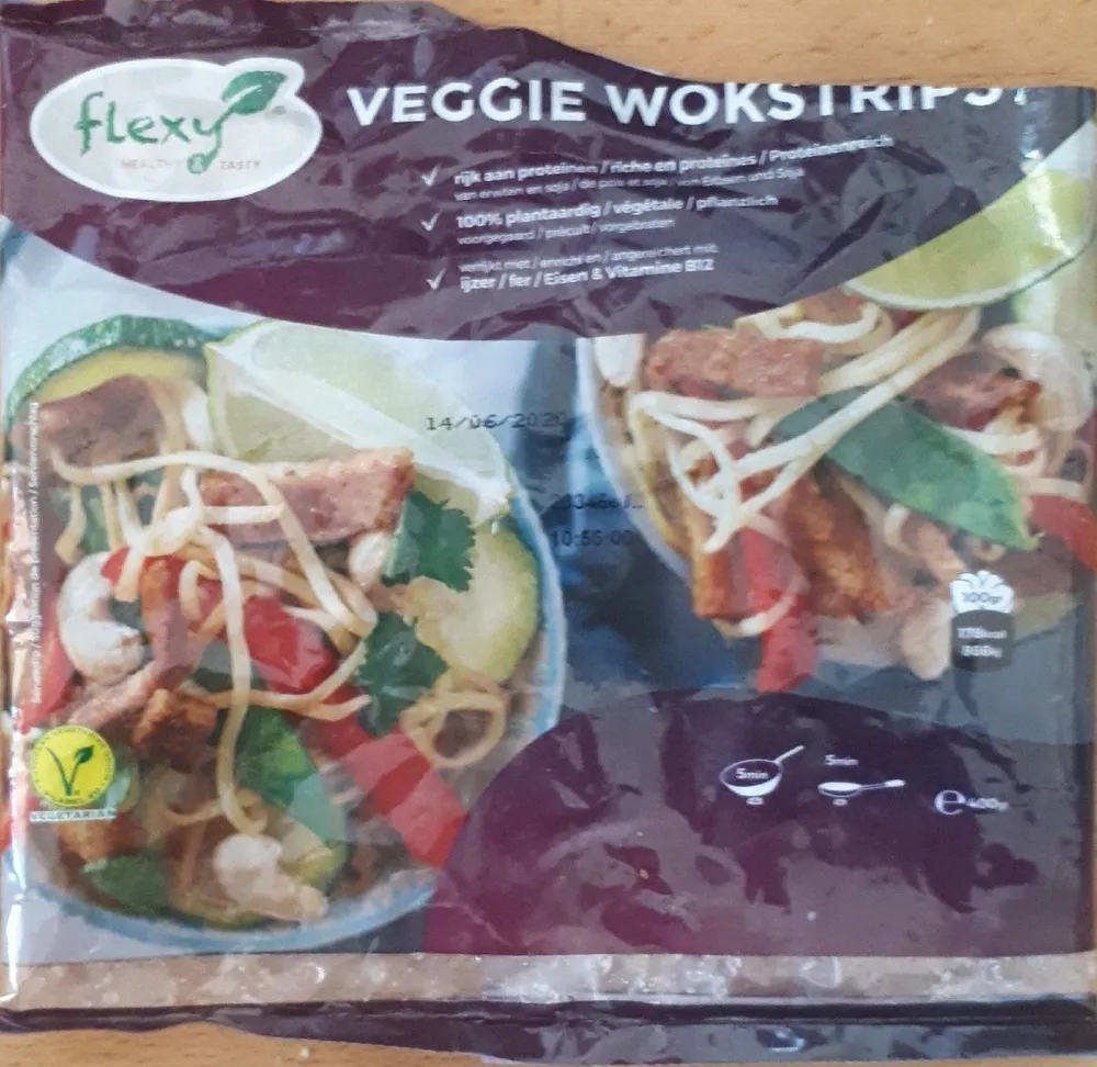 Veggie wokstrips