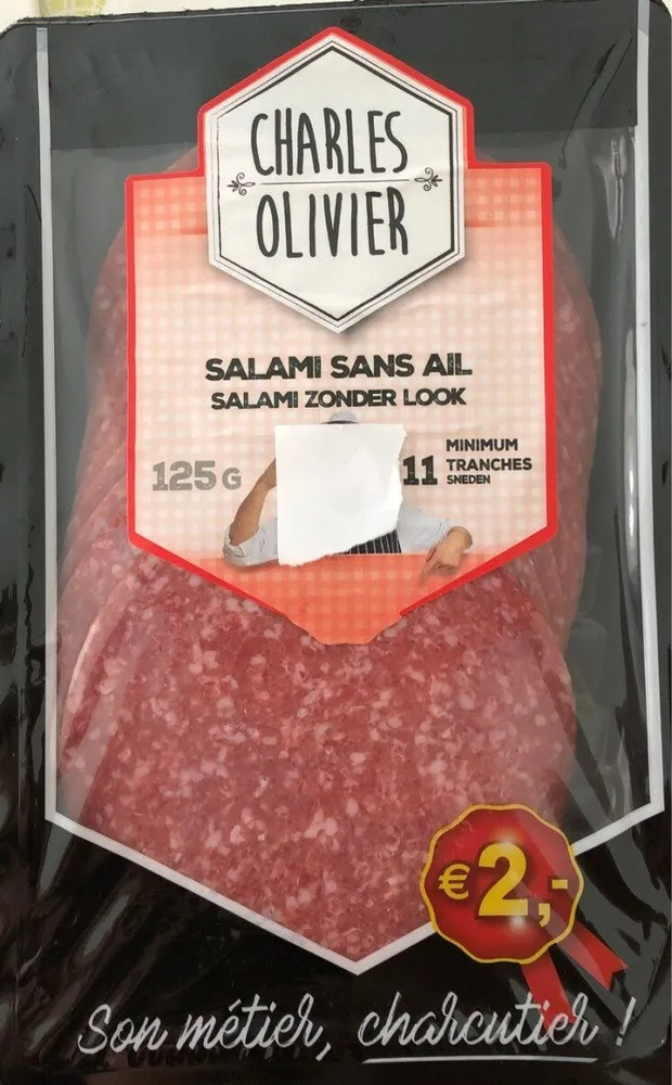 Salami sans ail