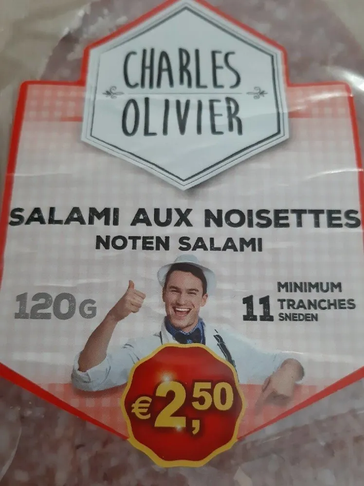 Salami aux noisettes