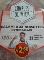 Salami aux noisettes