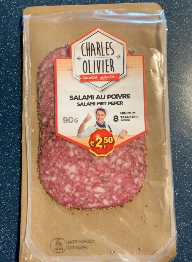 Salami au poivre