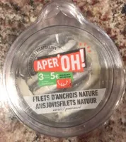 Filet d’anchois nature