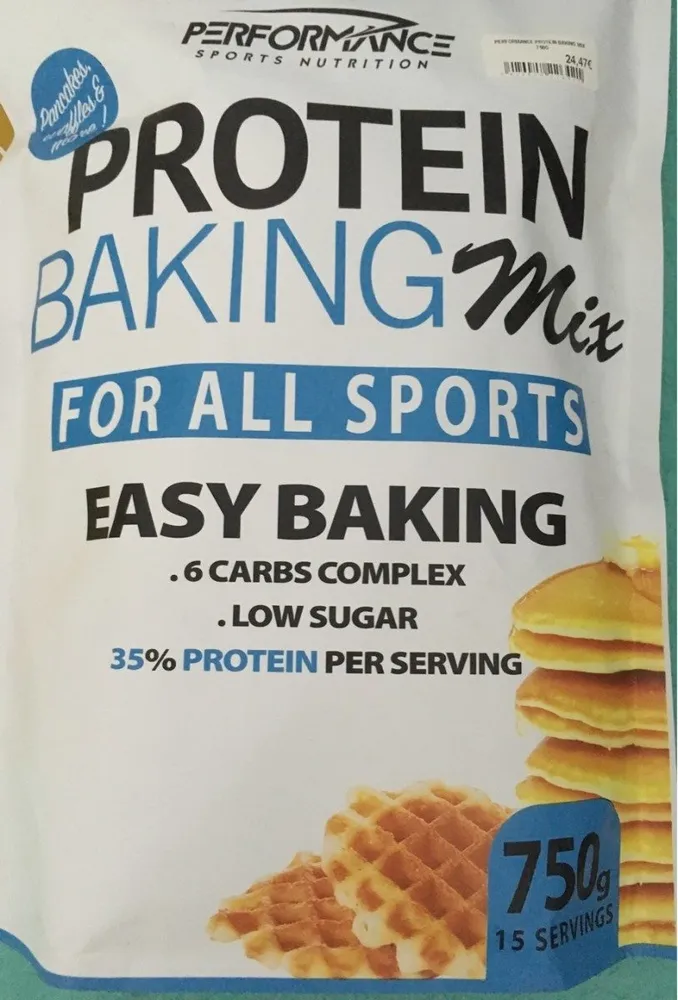 Protein baking mix
