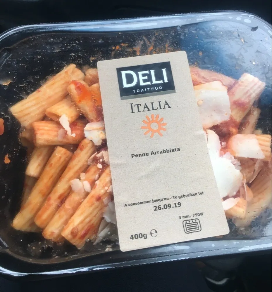 Penne arrabbiata