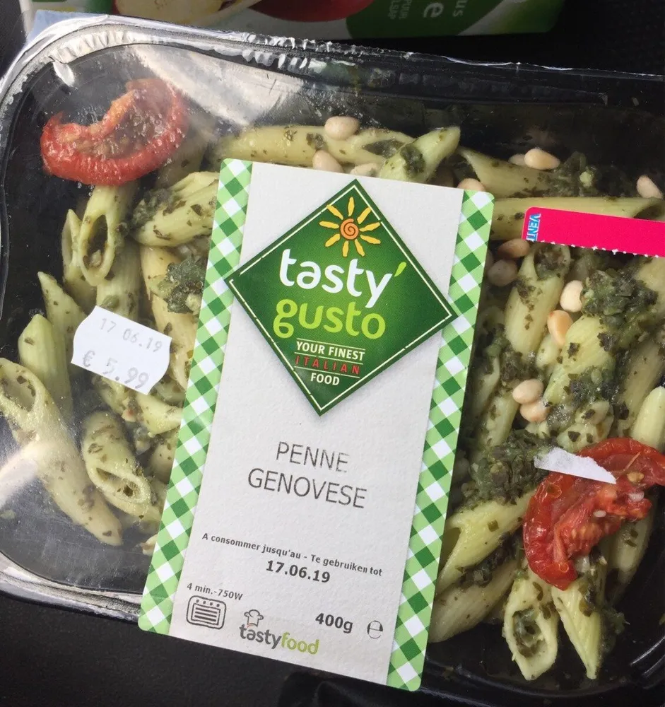Penne genovese