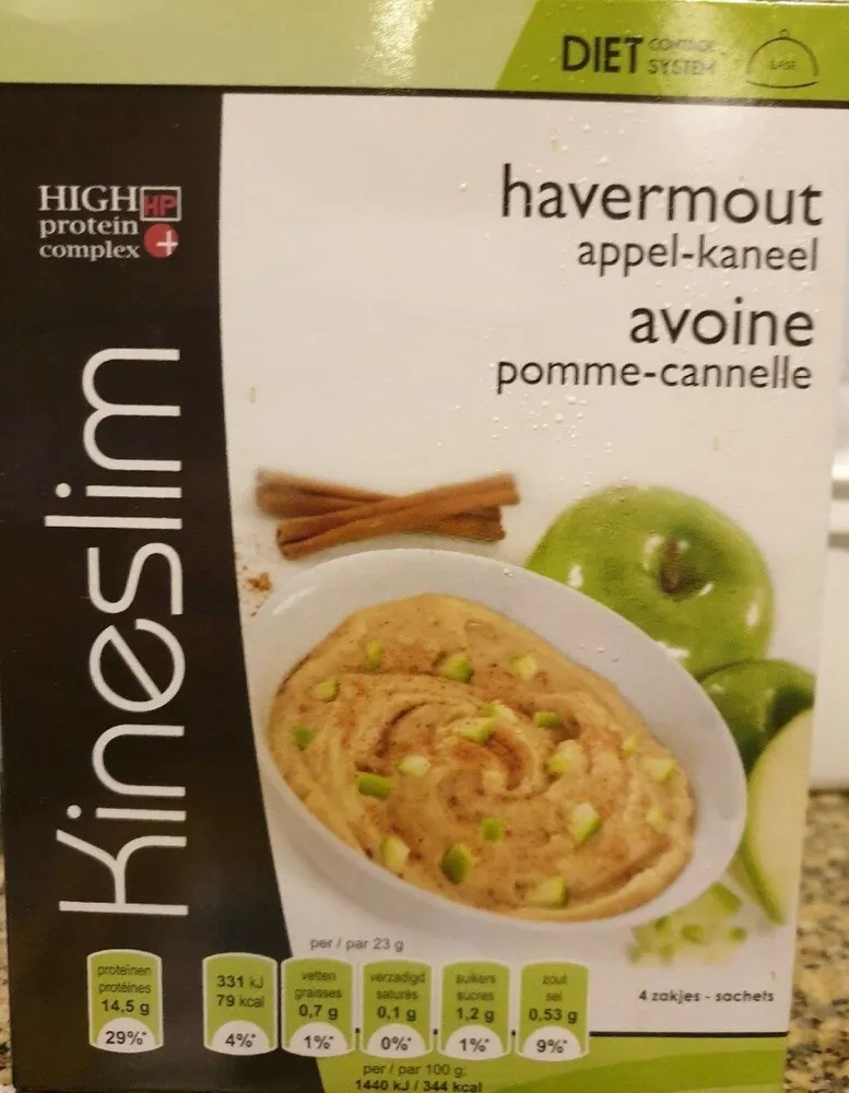 Havermout appel-kaneel