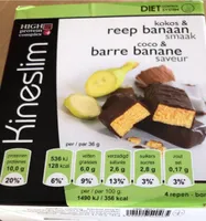 Barre coco et banane