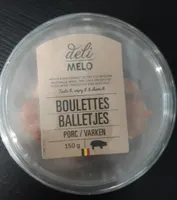 Deli melo Boulettes de porc