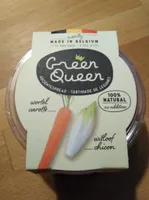Tartinade de légumes carottes chicon