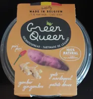Tartinade de légumes patate douce, gingembre, piri piri