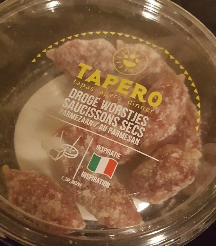 Saucissons sec au parmesan