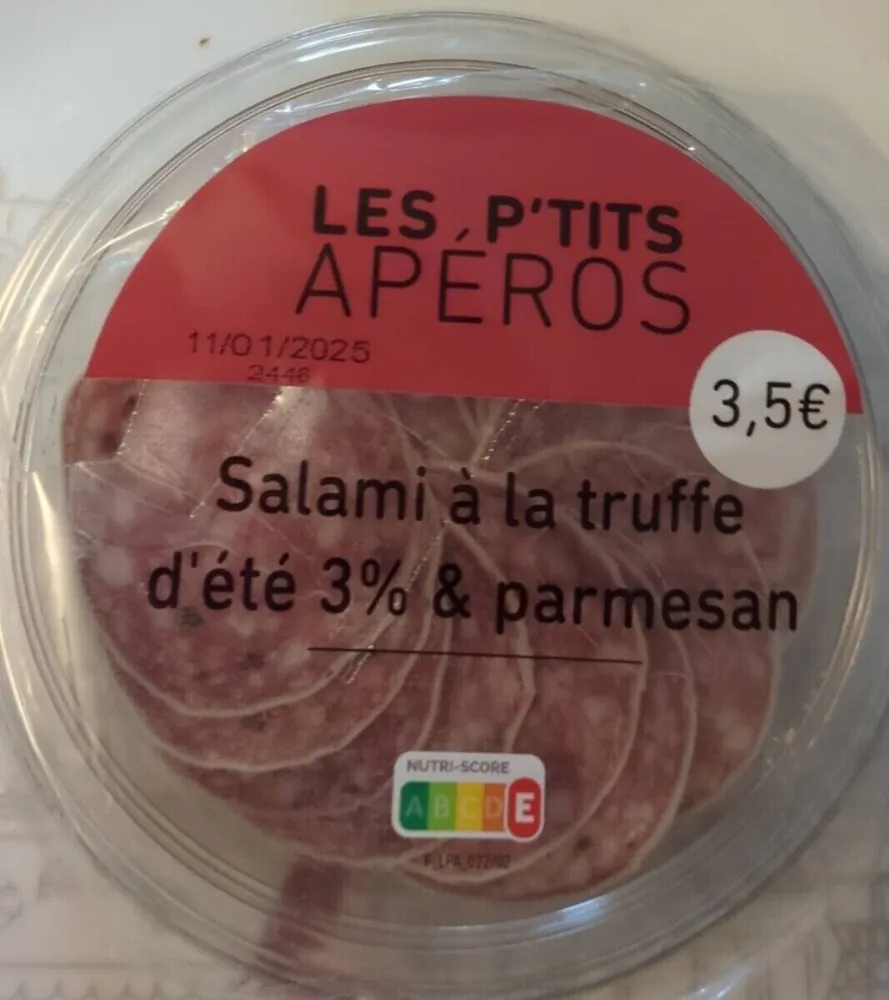 Salami à la truffe d'été 3% & parmesan