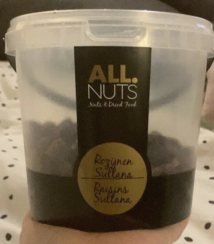 Raisins sultana
