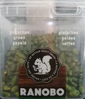 pistaches pelées vertes