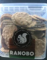 Ranobo multigranen black pepper crackers