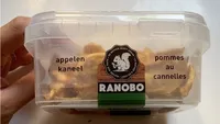 Pommes sechées a la cannelle