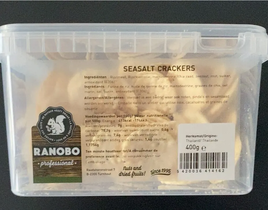 Seasalt crackers