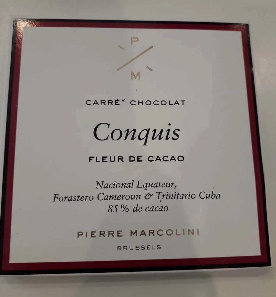Chocolat conquis fleur de cacao