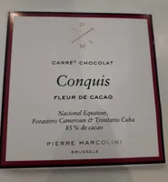 Chocolat conquis fleur de cacao