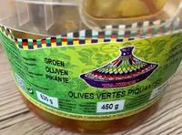 Olives vertes piquante