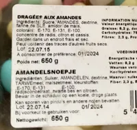 Dragees aux amandes