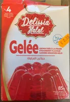 Gelée aromatisée à la fraise