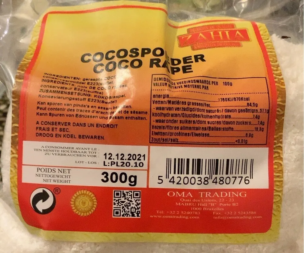 Coco rapé