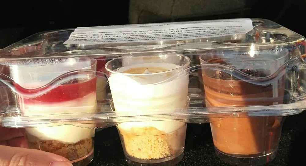 Assortissement de 6 verrines