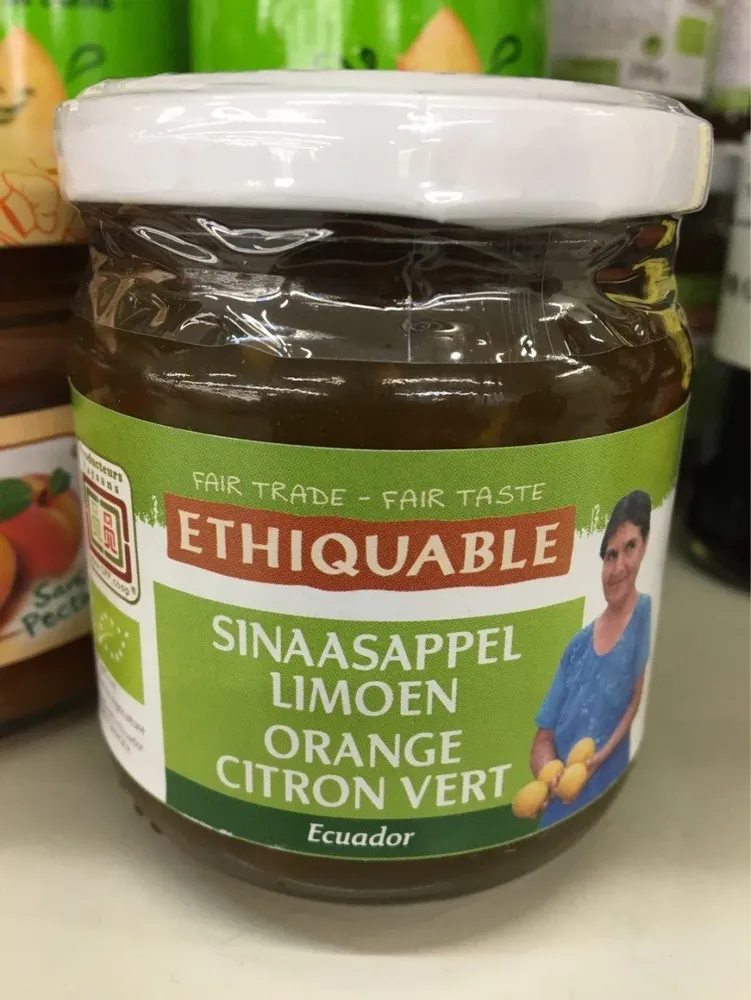 Confiture orange citron vert