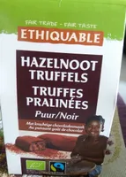 Truffes pralinées Noir