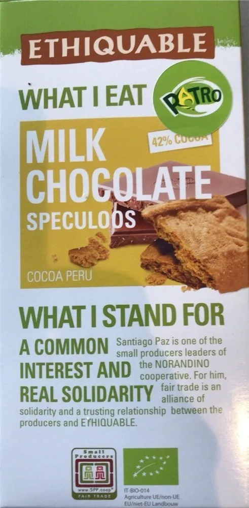 Chocolat Lait Speculoos