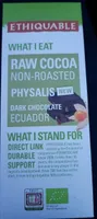 Raw cocoa non-roasted Physalis Dark chocolate
