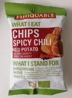 Chips spicy chili red potato