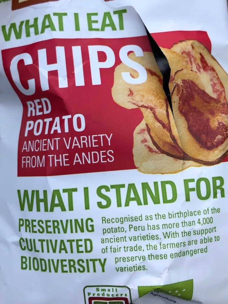 Chips red potato