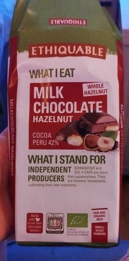 Milka Chocolate Hazelnut
