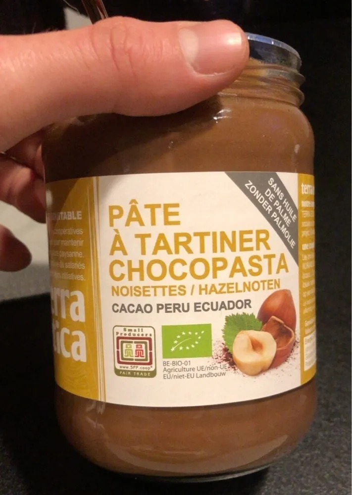 Pâte à tartiner noisettes
