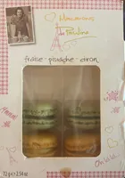Macarons De Pauline fraise-pistache-citron
