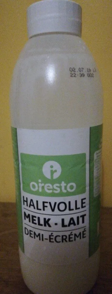 Lait demi-ecreme