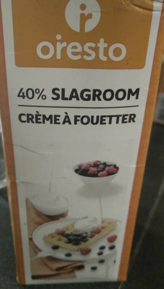 Crème a fouetter
